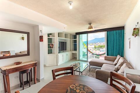 KING BED, Deluxe, Balcony & Hammock, Pool & Gym