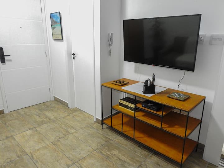 Apartamento - Varanda Com Vista Para O Mar - Sao Vicente, Brazil