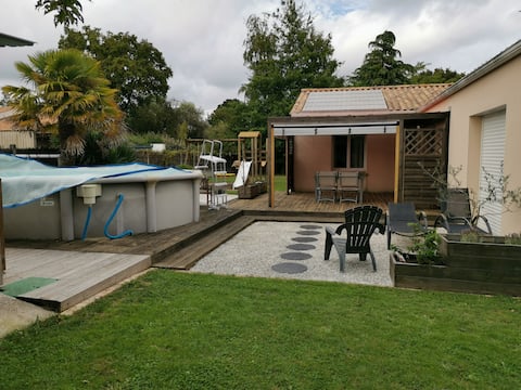 House between land and sea