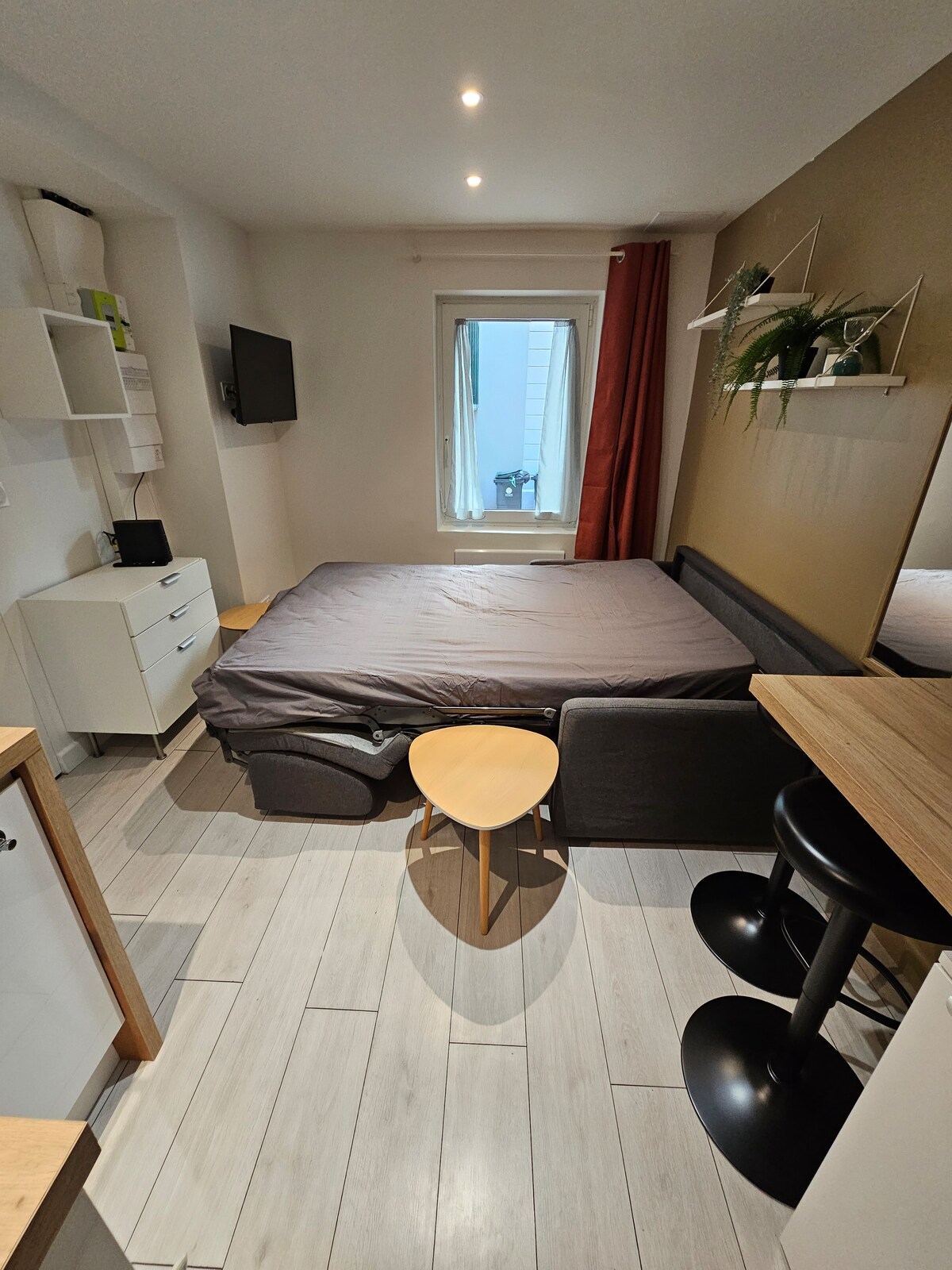 Sehemu ya chumba cha kulala