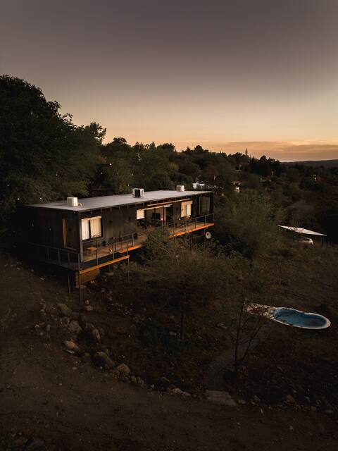 House in the nature reserve