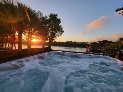Houston Riverfront Cabin Retreat