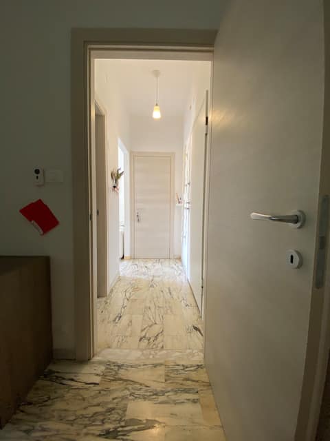 Two-room apartment with private garden! 250 meters from the sea