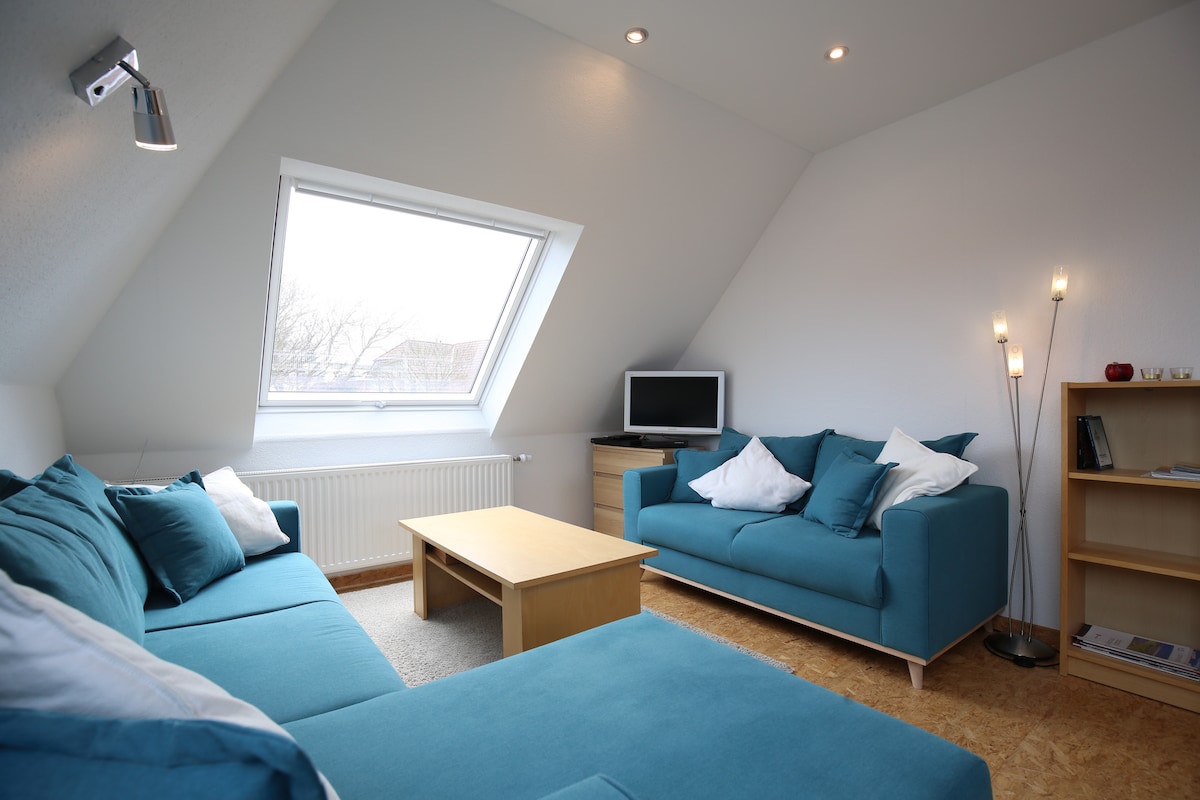 Airbnb performant: 80 sqm apartment, 300 m to the beach à Wangerooge