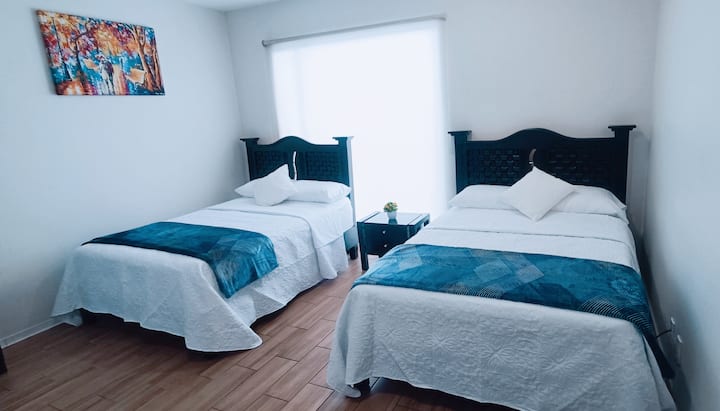 Lits doubles pour un repos parfait