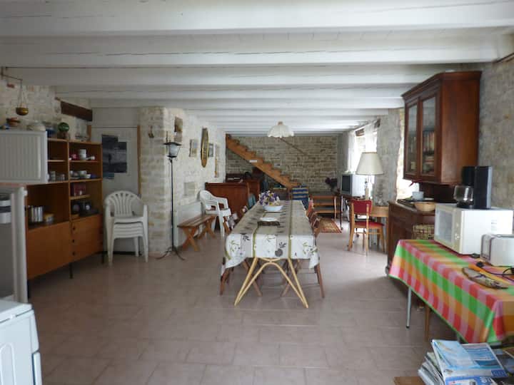 Ancienne Grange - Chambre ÉGypte - Le Bois-Plage-en-Ré