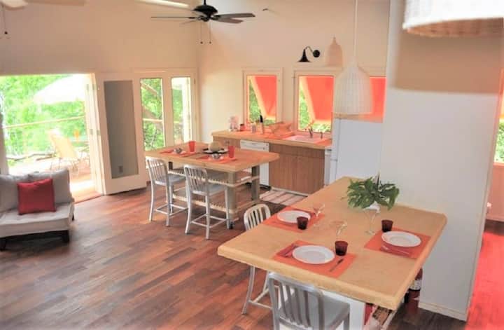 techos altos con ventiladores