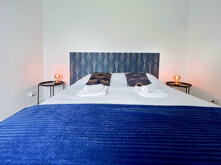 Habitación doble (cama de 160) vista al jardín)