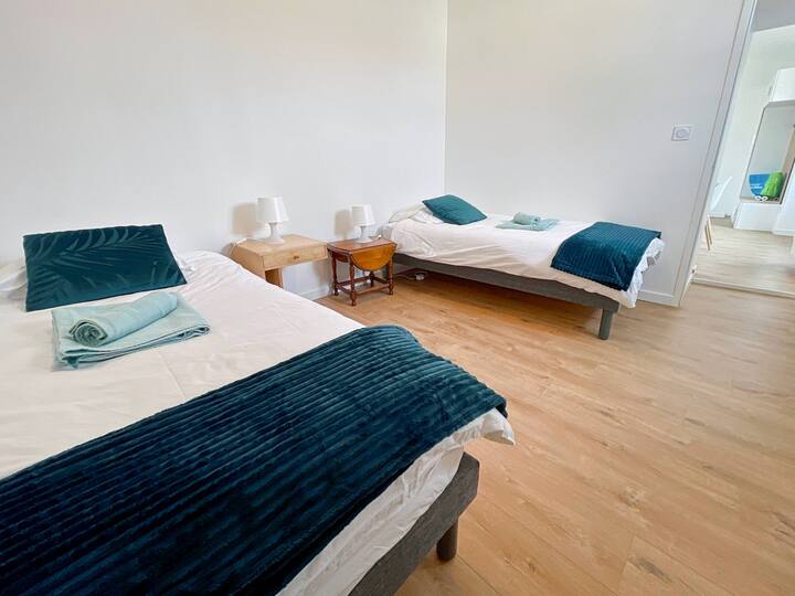 Habitación doble (2 camas individuales o 1 cama doble 180)