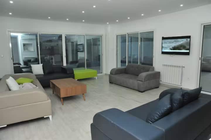 Villa Kantaoui Lux Avec Piscine à 200m Plage - Sousse