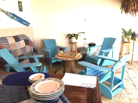 Successful Airbnb property: 2 luxurious bungalows in El Ñuro, facing the sea. Top in Los órganos