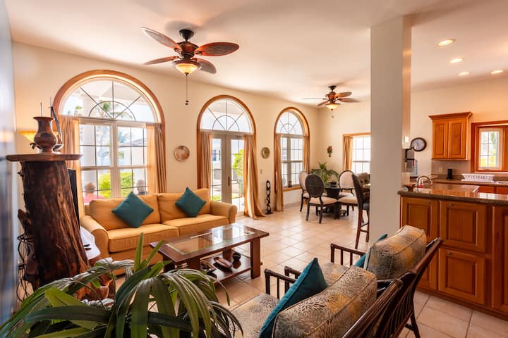 Oceanview Pool & Beach Walkout Villa - Condo B1 in Corozal District
