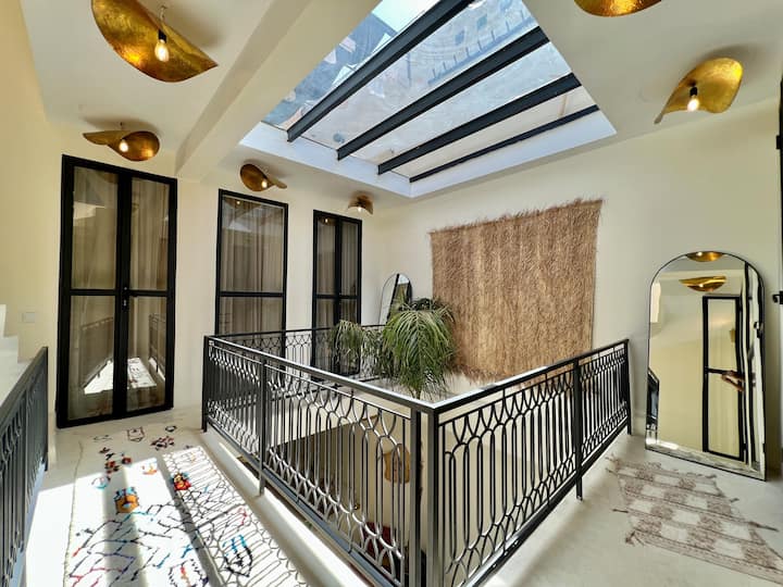 Terrasse Ensoleillée - Bassin Privé Et Petit Déj - Marrakech