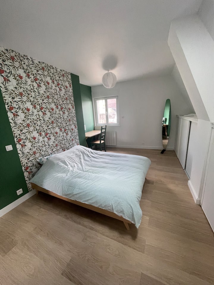 Chambre 1, lit 140x190