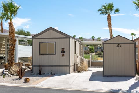 Enjoy Lake & Mtn Views at this Desert Resort Home!