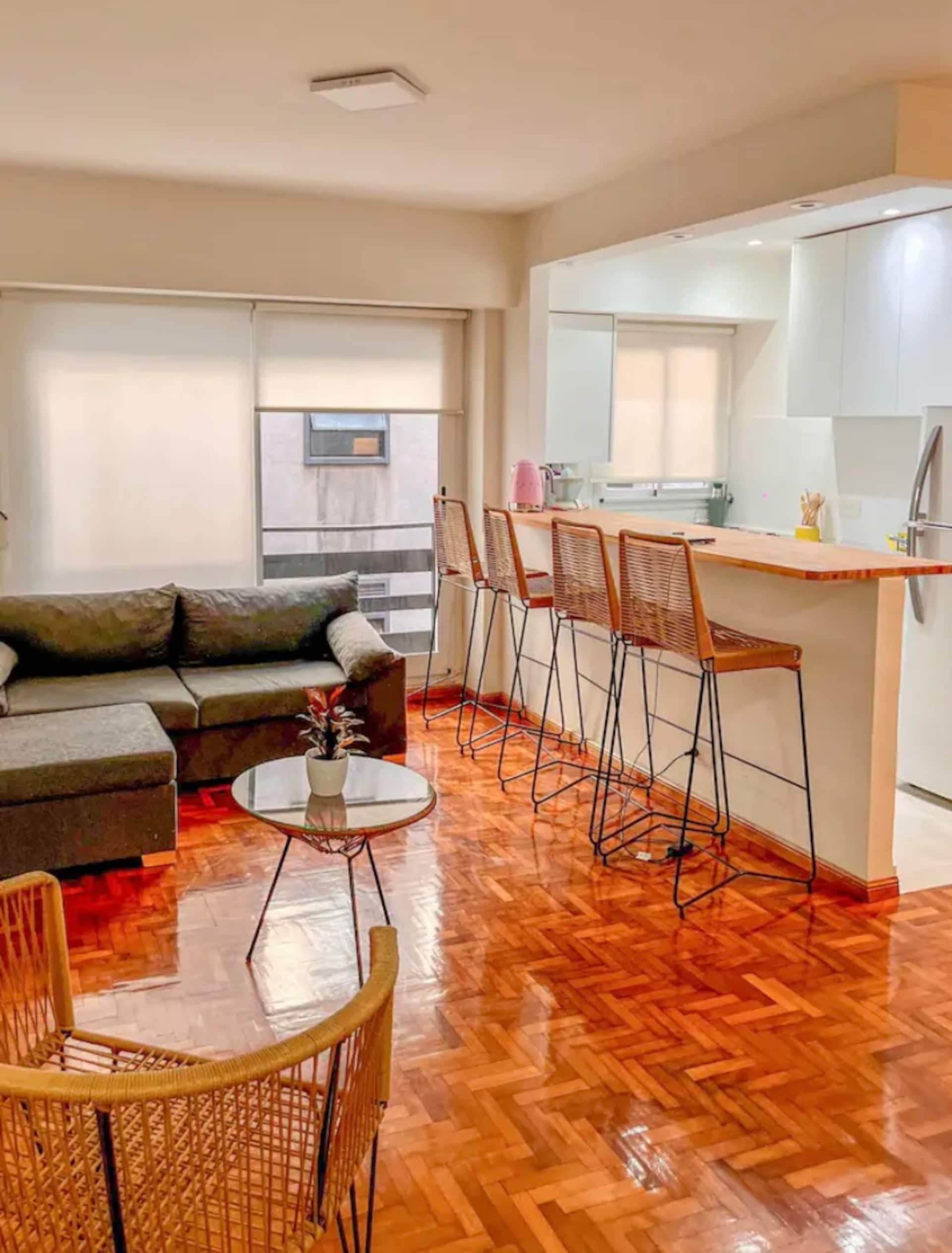 Apartamento de 1 quarto em Recoleta
