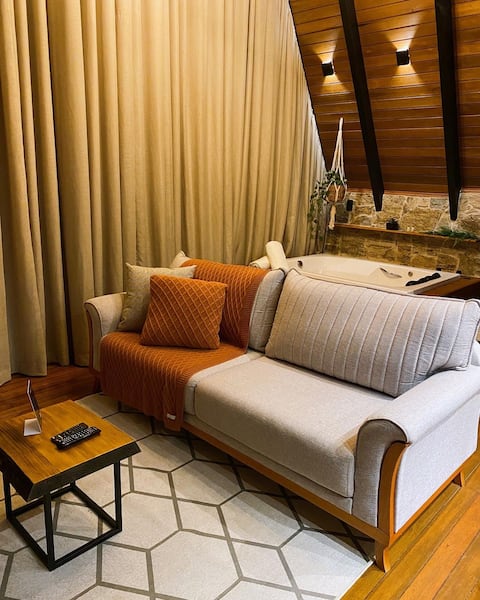Imóvel de sucesso: The Mountain cabanas em Praia Grande