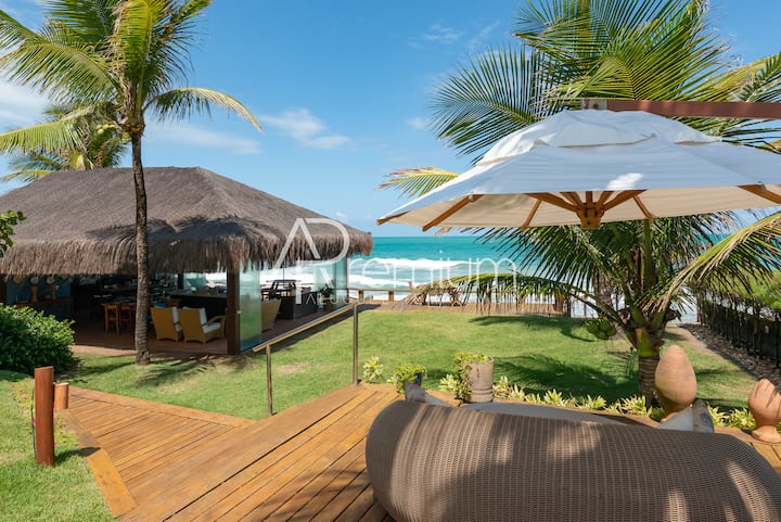Beachfront house on Porto de Galinhas Beach