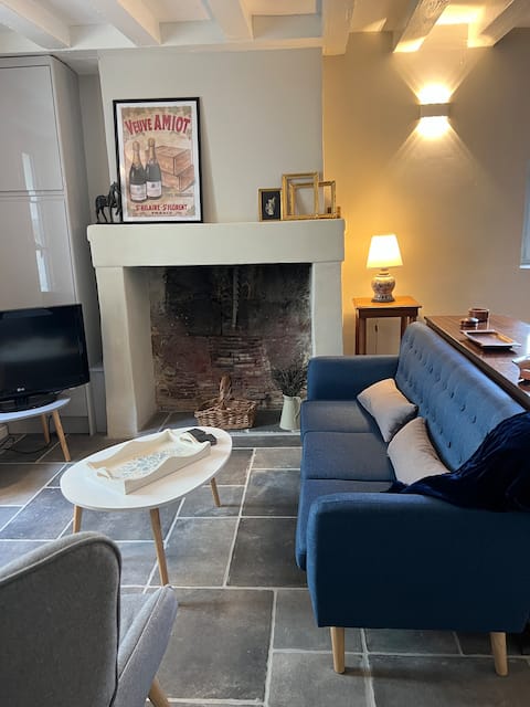 Top Airbnb: La Maison Bleue by Tricoloire in Gennes Val De Loire