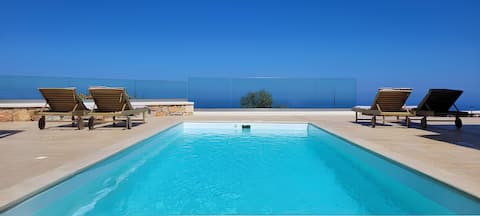 Historic old mill Panoramic Sea View Villa