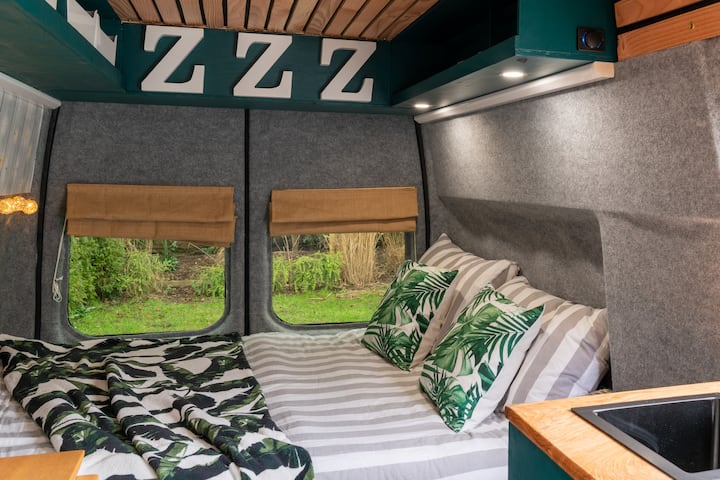 Off Grid Campervan *Fixed Bed* All Seasons - Ringwood