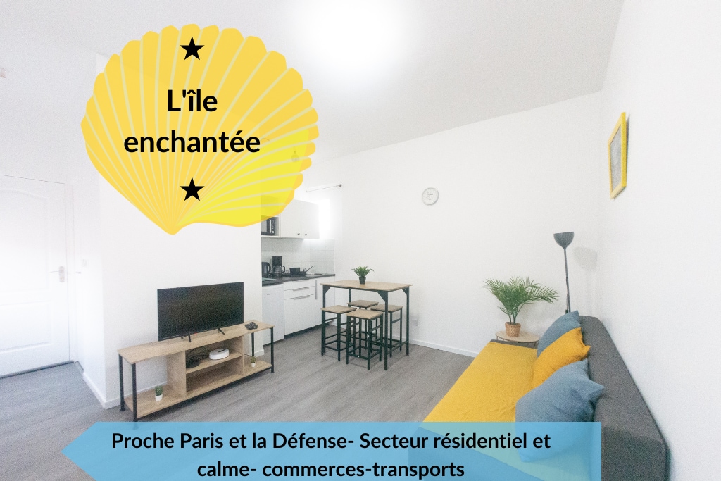Top Airbnb: *The Enchanted Island* Paris à Argenteuil