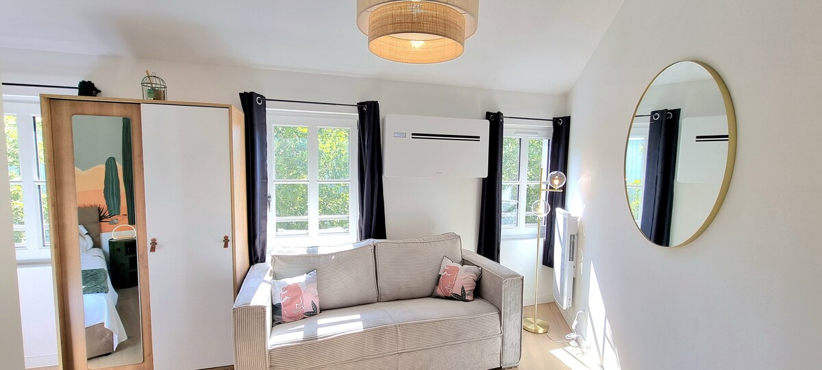 Top performing Airbnb: "Arizona Dream - Studio Plus Air-Conditioned 4p WiFi" in Amidonniers / Compans Caffarelli / Brouardel