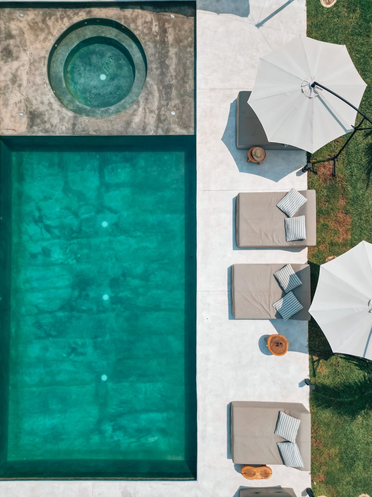 Casa Bora pool and loungers