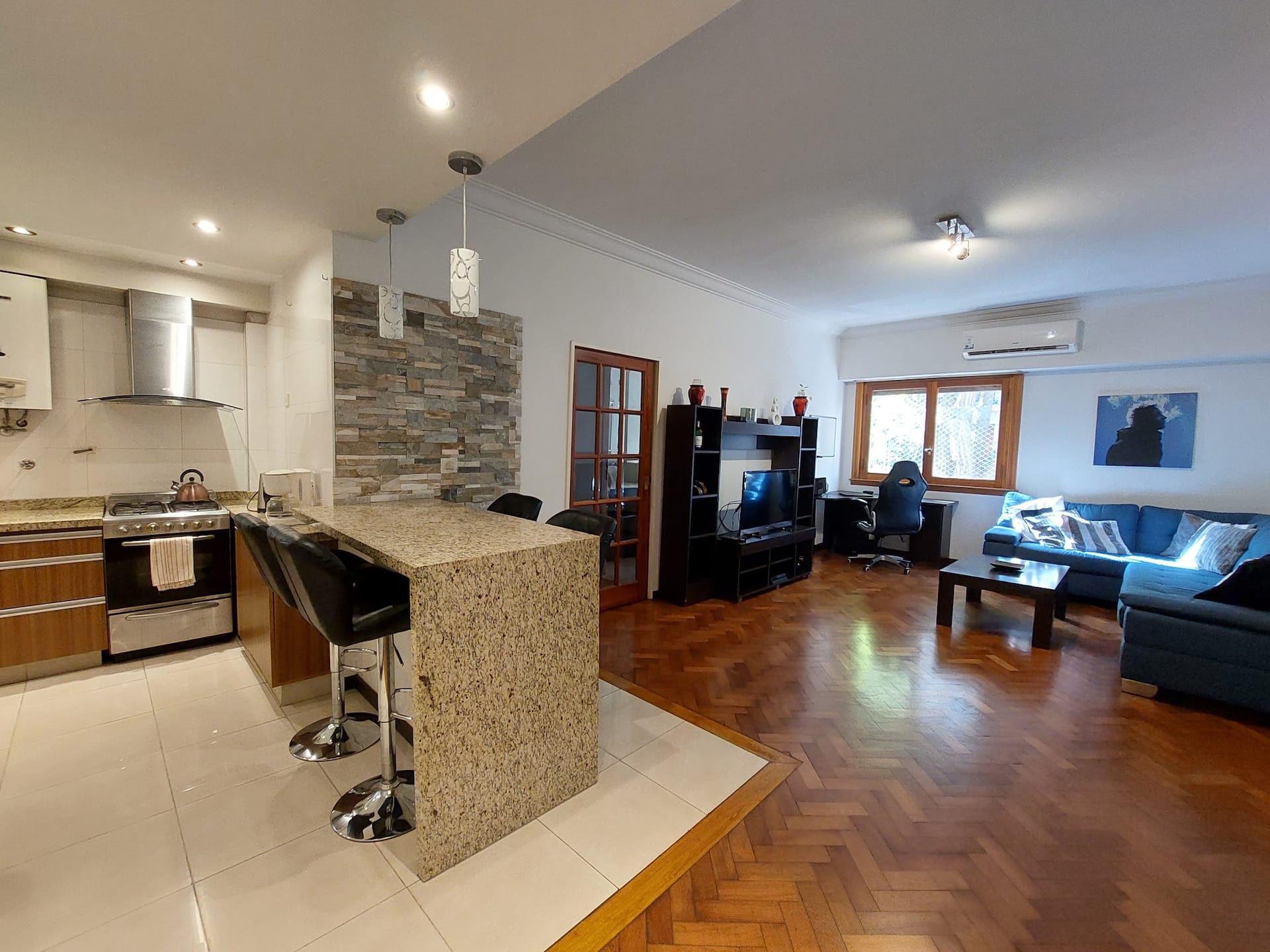 Two-bedroom apartment in Núñez, 75 m²