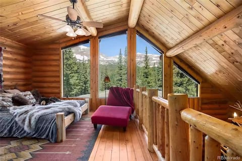 Log Cabin Luxury-Ski Breck/Views/Hot tub/Game Rm