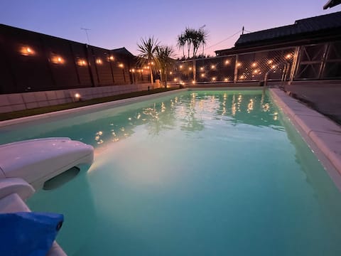 Limited to one group per day for the entire rental! Resort villa with pool and sauna