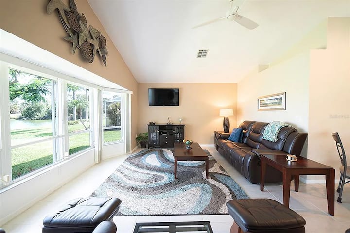 Sunny 3br Home W/ Private Heated Pool! - Little Gasparilla Island, FL