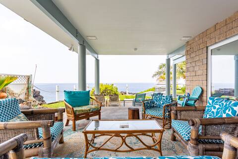 Oceanfront Infinity Edge Pool and Spa Retreat.