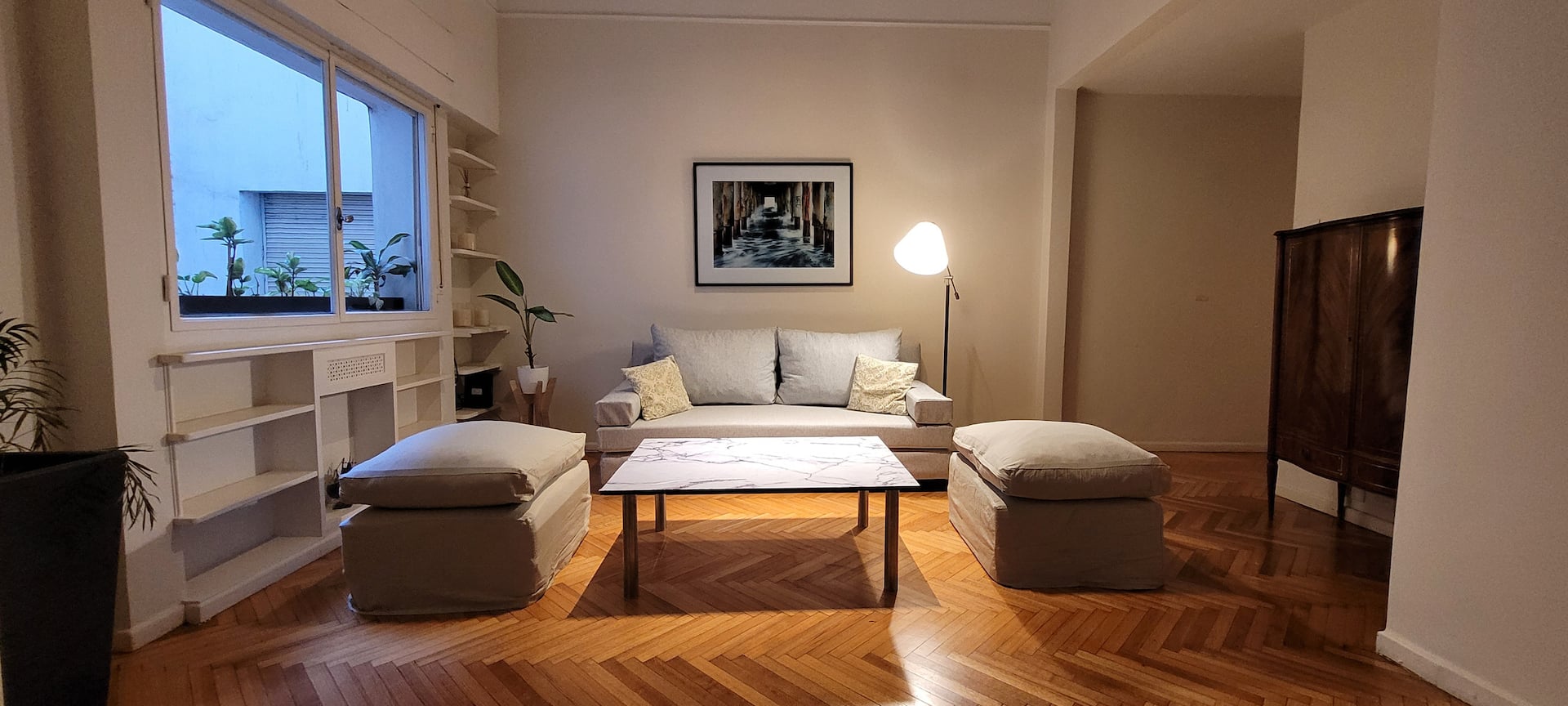 Квартира с 1 спальней в Recoleta