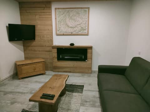 Top performing Airbnb: "L'Essentiel" Apartment in Grand Aigueblanche