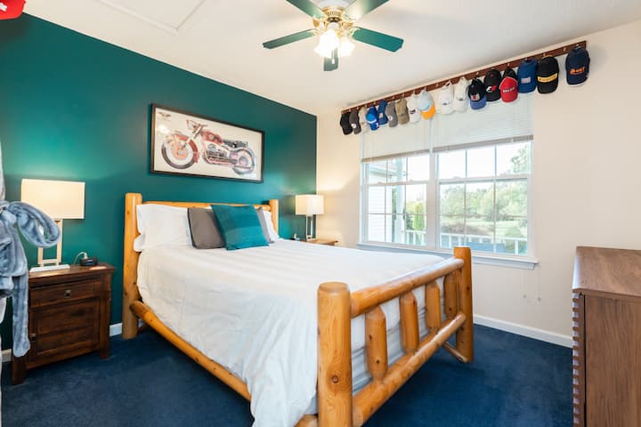 Casa - Camera da letto matrimoniale queen-size.