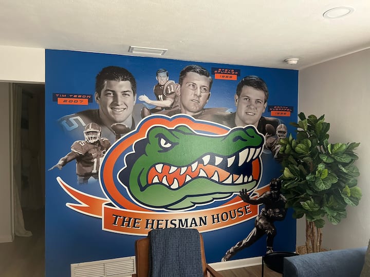 2 Miles To Florida Field|gameroom Backyard Firepit - Gainesville, FL