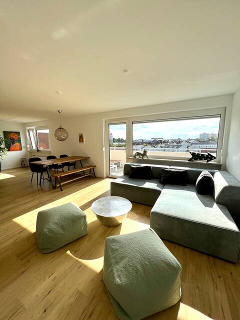 The Penthouse I 128qm I Freising
