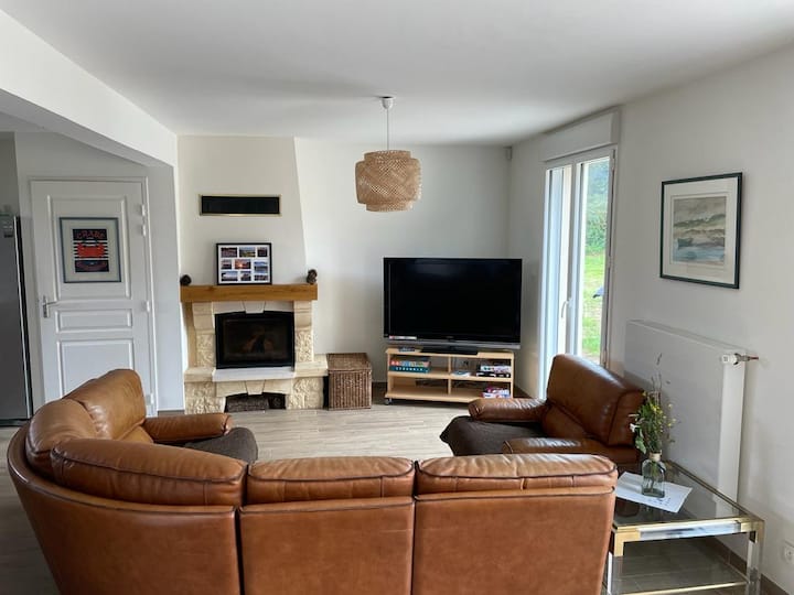 Maison Familiale 8 Pers. Tout Confort - Plouguerneau