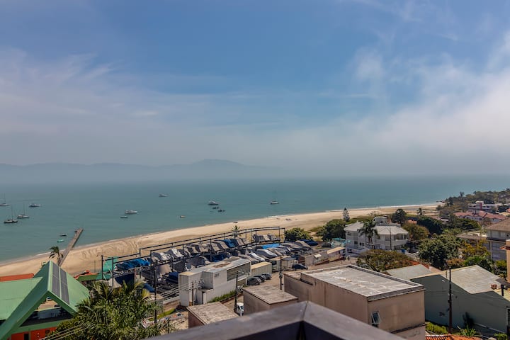 Cobertura Vista  Mar De Jurerê Com Piscina - Florianópolis