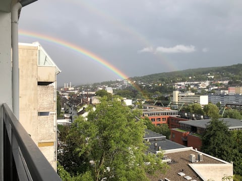 Top Airbnb: Apartment with a view of the cable car in Wuppertal