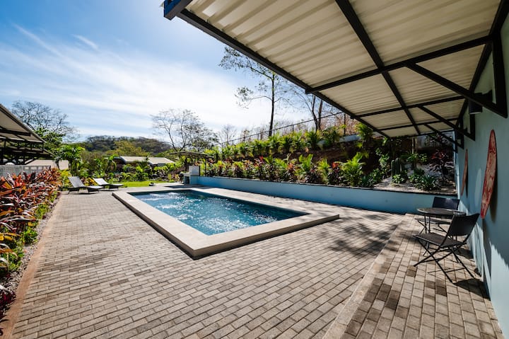Apartment 5min from Tamarindo with pool