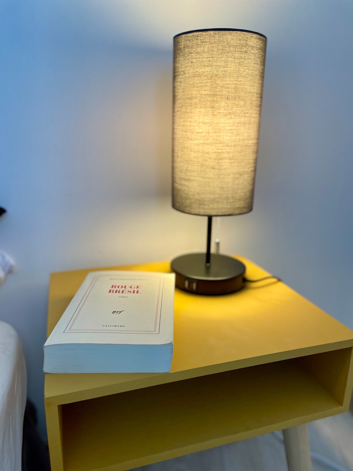 Svjetiljke opremljene utičnicama za punjenje telefona.
Ovdje ste da pročitate.