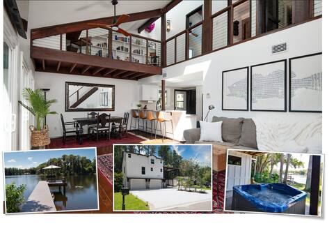 Waterfront Odessa/Tampa Lakehouse w/ Treehouse!