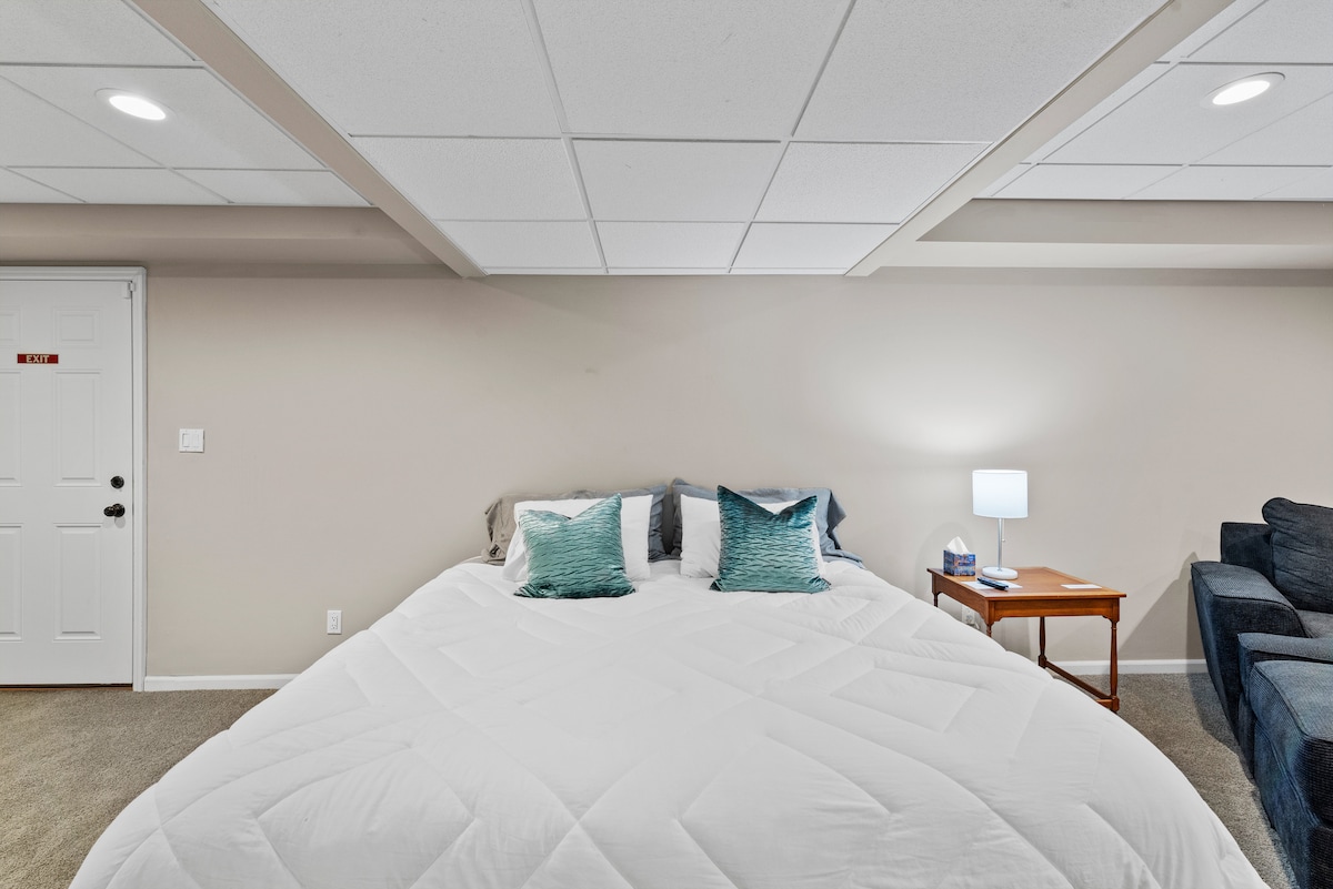 Lower Level Suite with Toddler bed upon request. 