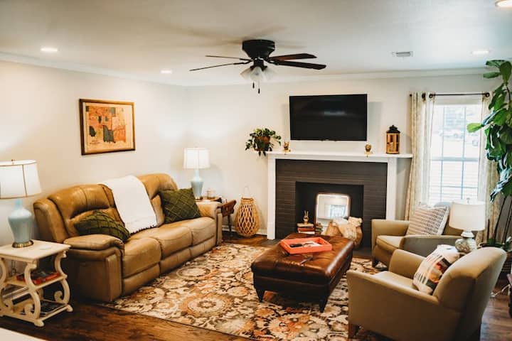 The Cozy Cottage In Durant - サイロ, OK
