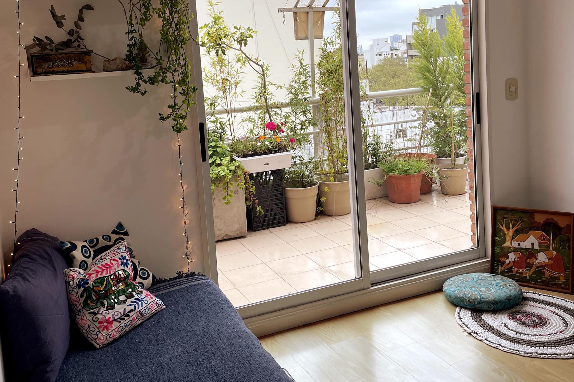 Two-room apartment with balcony in Almagro