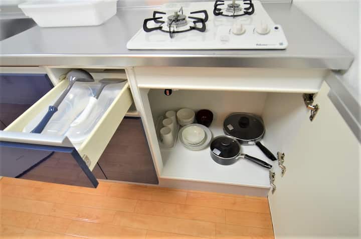 Near Miyazaki Station! Free Parking! Max. 3 People - Miyazaki