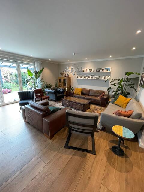 Stylish spacious apartment with sauna