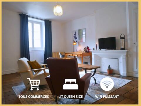35m2 independent suite in the heart of Bellac